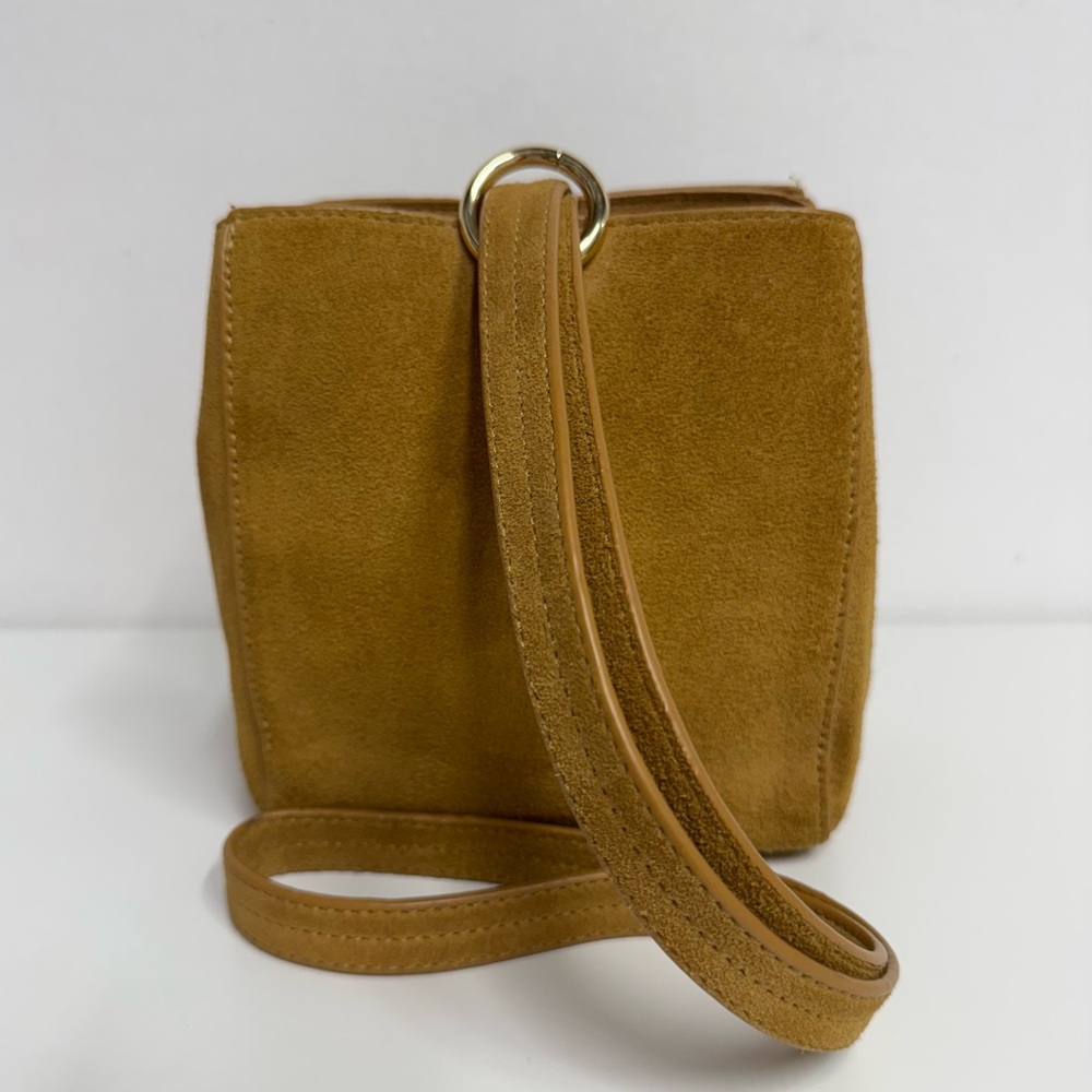 FOREVER 21 Suede Tan Color Bag
